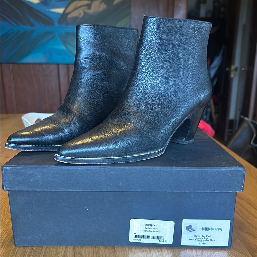 Rachel Comey Sonora boots black 11